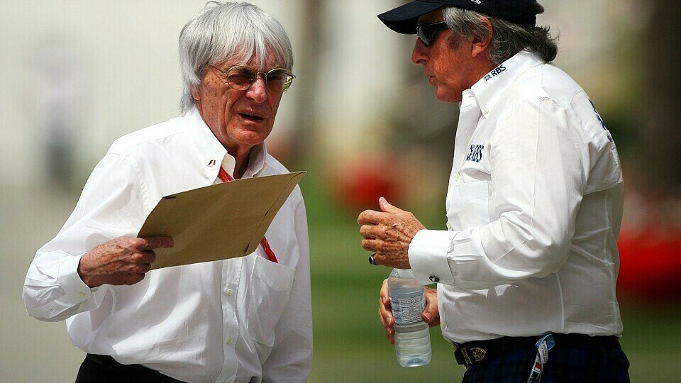 Bernie Ecclestone und Jackie Stewart werden wohl keine Freunde mehr, Foto: Sutton