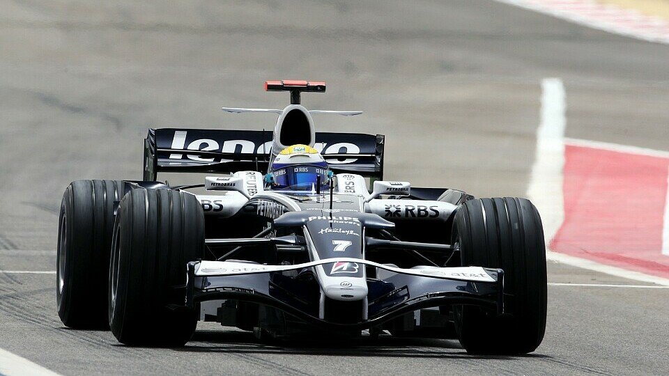 Nico Rosberg haderte mit seinen Reifen und dem Wind, Foto: Sutton