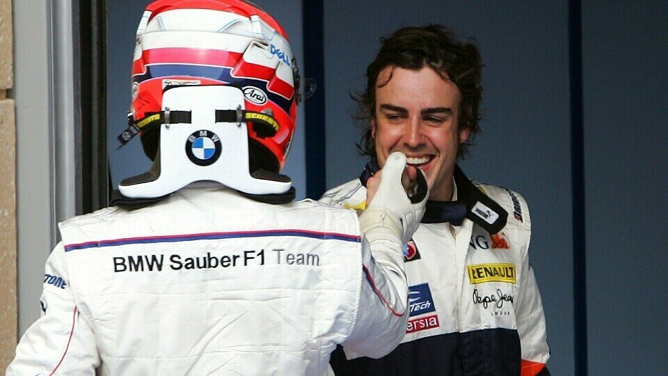 Freunde in der Formel 1..., Foto: Sutton