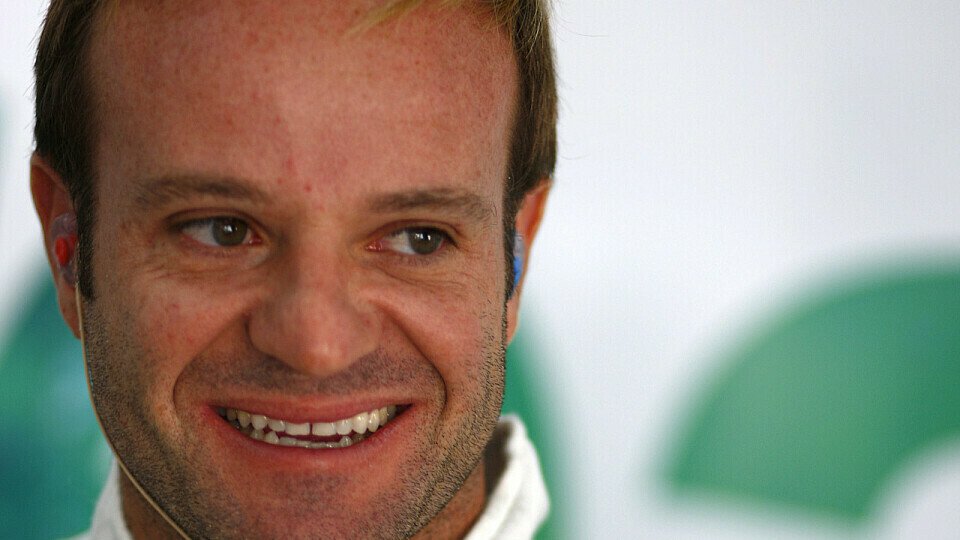 Da dürfte auch Rubens Barrichello etwas zu lachen gehabt haben, Foto: Honda