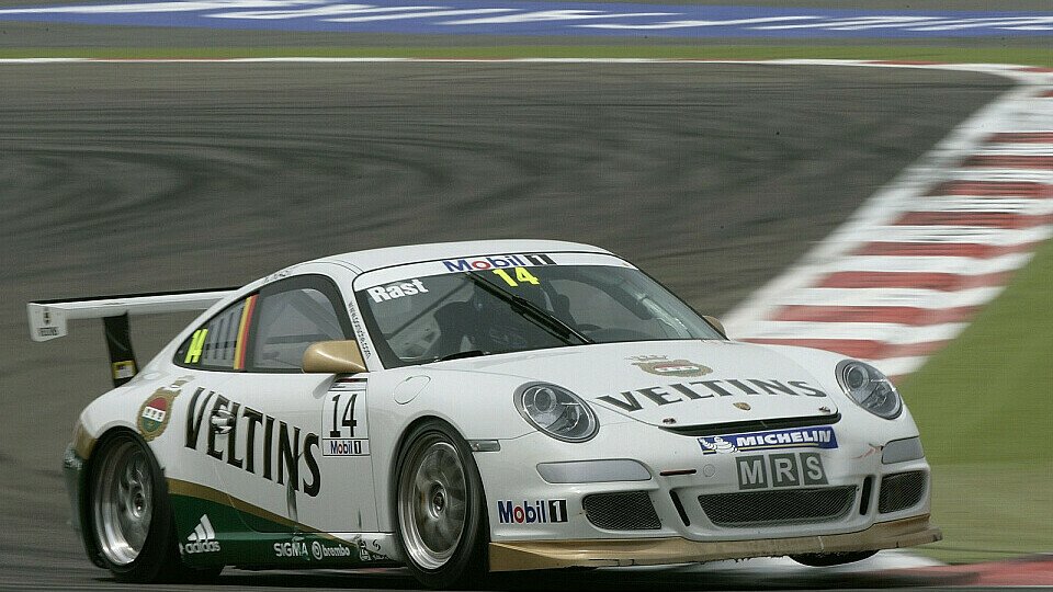 René Rast hat einen Pole-Lauf., Foto: Porsche