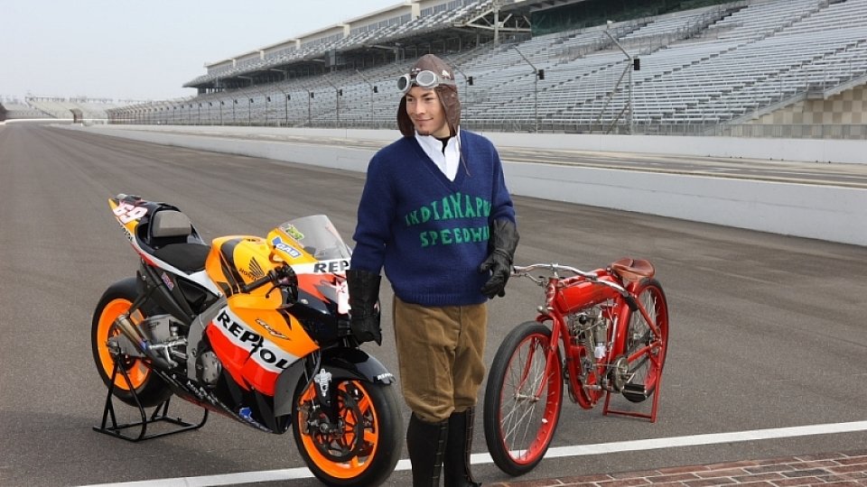 Nicky Hayden hatte einige Eindrücke gesammelt, Foto: Honda