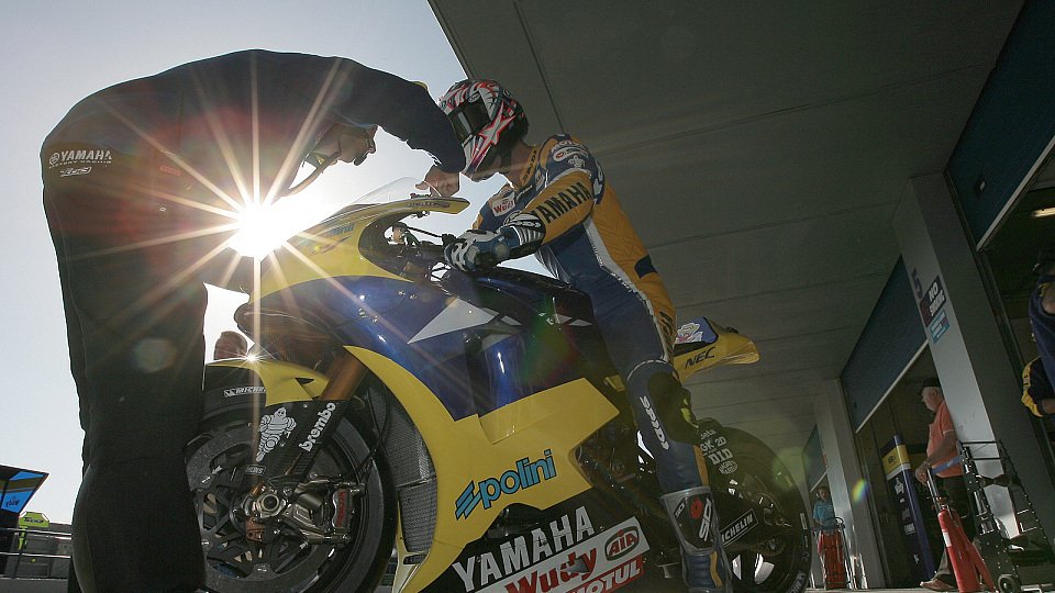 Colin Edwards erlebte einen schönen Tag, Foto: Yamaha