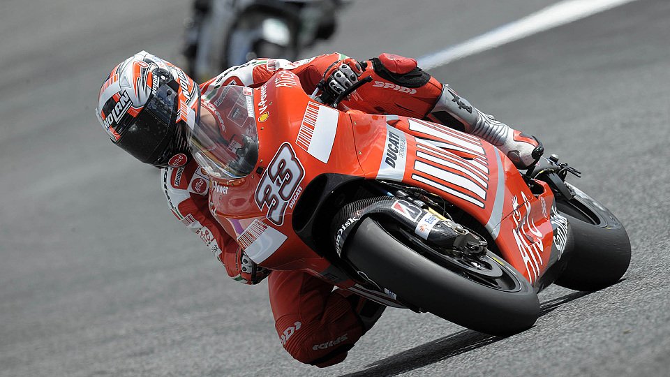 Marco Melandri hofft auf China, Foto: Ducati