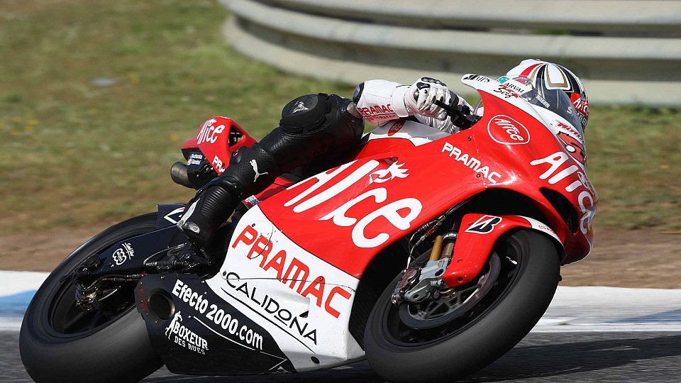 Sylvain Guintoli erlebte einen bitteren Auftakt zum Heim-GP, Foto: Alice Team