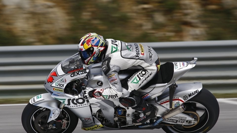 Andrea Dovizioso konnte trotz Sturz viel mitnehmen, Foto: Honda