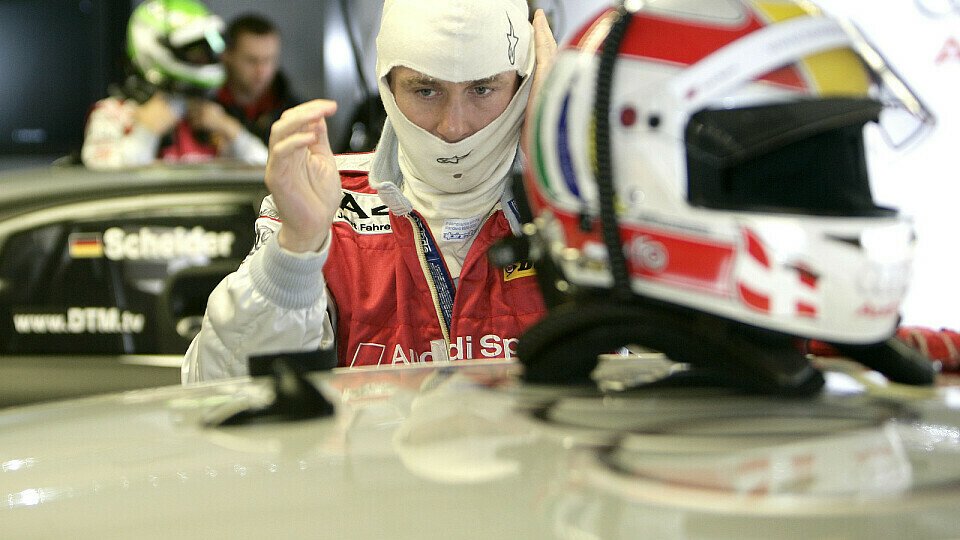 Auch Tom Kristensen schlüpfte in eine fremde Identität..., Foto: Audi