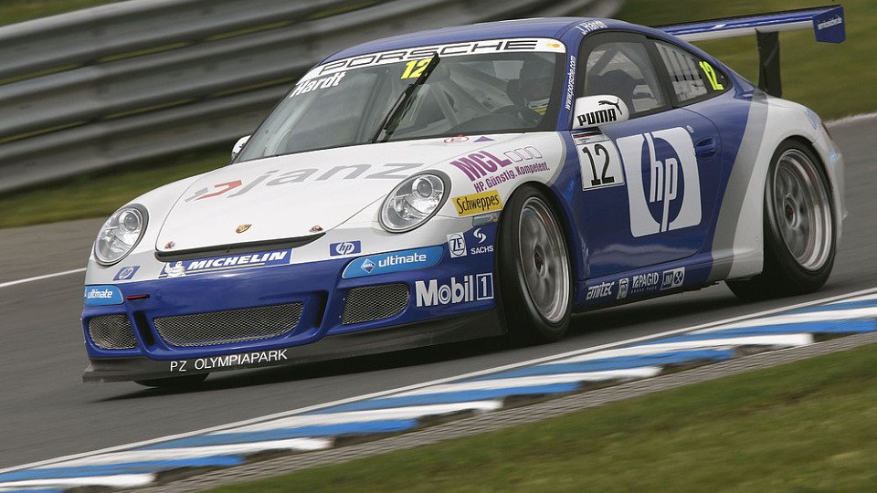 Jörg Hardt schnappte sich die Pole Position., Foto: Porsche