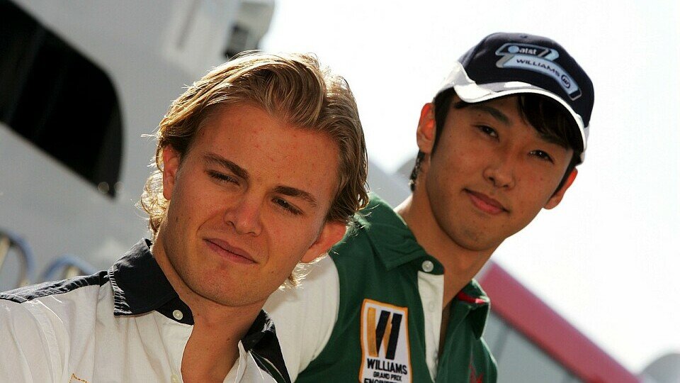 Williams hat ein ausgeglichenes Team. Nico Rosberg und Kazuki Nakajima haben beide gleich viele Punkte am Konto., Foto: Sutton