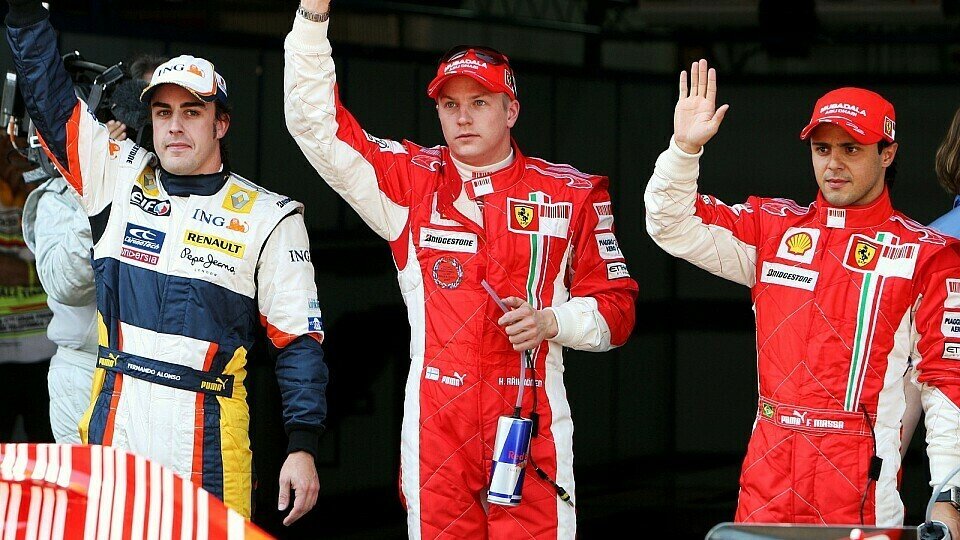 Kimi Räikkönen hatte die Pole gejagt und gefangen, Foto: Sutton