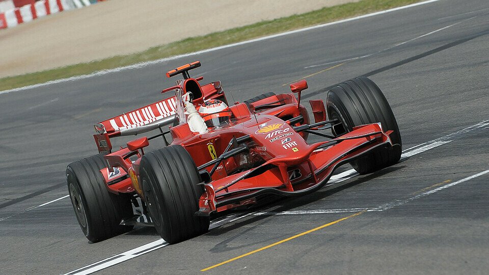 Kimi Räikkönens Sieg war nie gefährdet., Foto: Ferrari Press Office