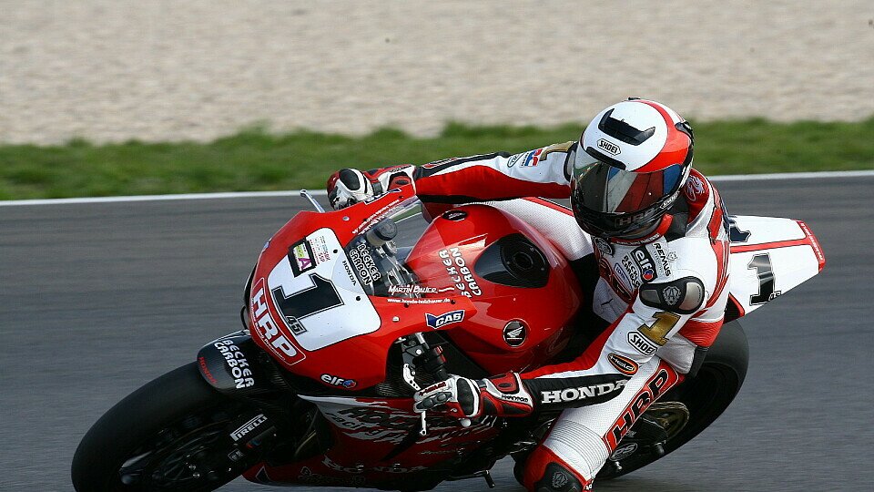 Am Sachsenring wird Martin Bauer wieder versuchen seiner Favoritenrolle gerecht zu werden., Foto: IDM