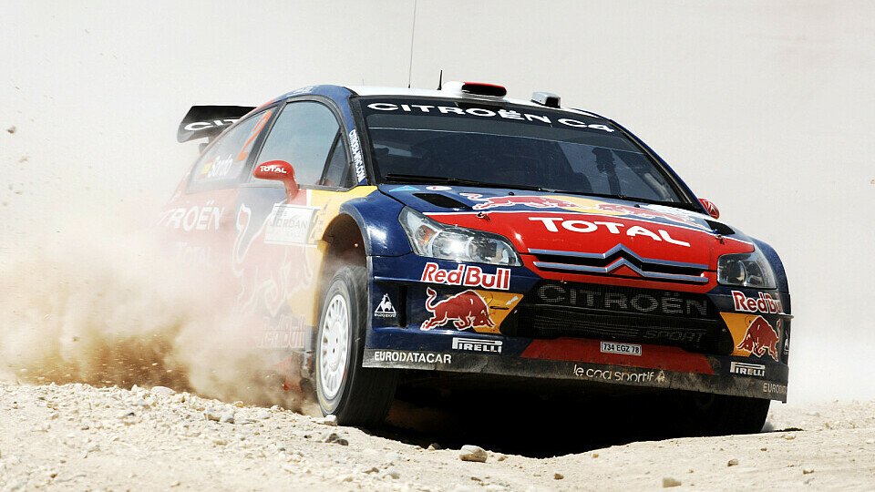 Daniel Sordo führte die Rallye Jordanien 2008 zwischenzeitlich an., Foto: Sutton