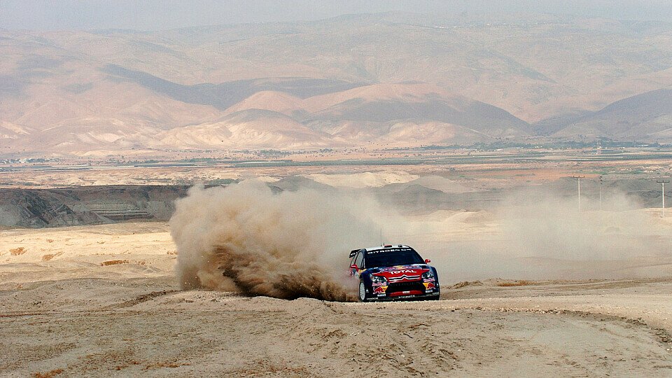 Die Rallye Jordanien sorgte schon 2008 für tolle Bilder., Foto: Sutton
