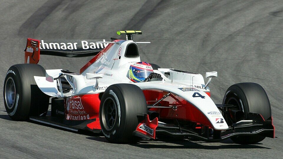Grosjean holte sich die Pole, Foto: Sutton