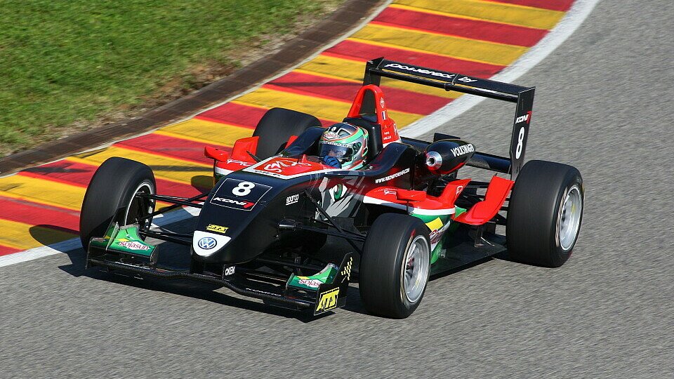 Start/Ziel-Sieg für Franck Mailleux, Foto: F3 EuroSeries Start/Ziel-Sieg für Franck Mailleux, Foto: F3 EuroSeries