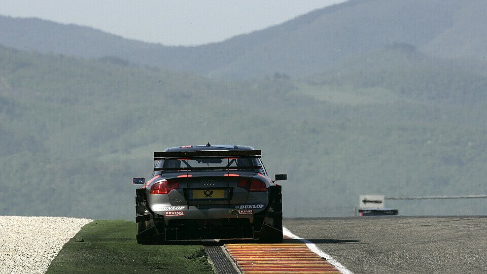 Um ein Haar wäre Christijan Albers den 2007er-Mercedes davongefahren., Foto: Audi