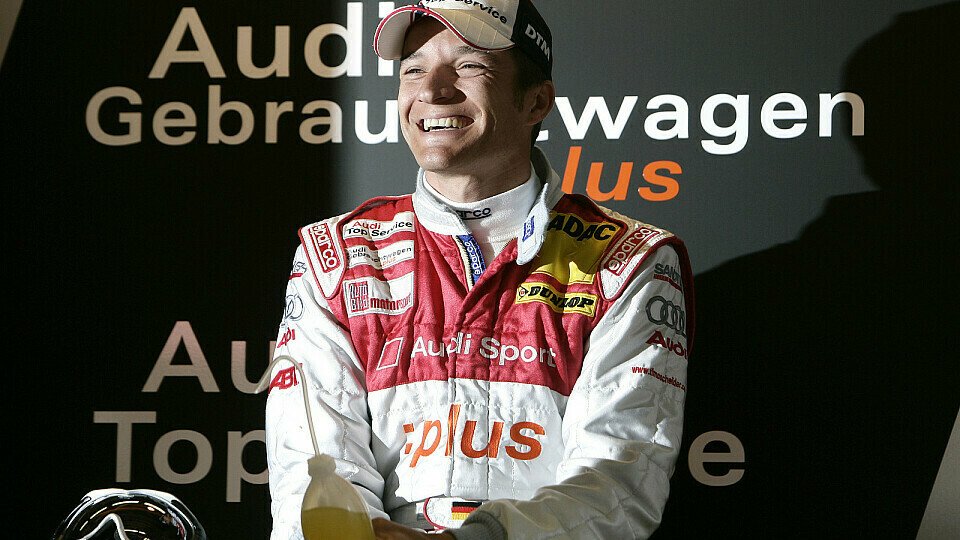 Timo Scheider führt die Meisterschaft an., Foto: Audi