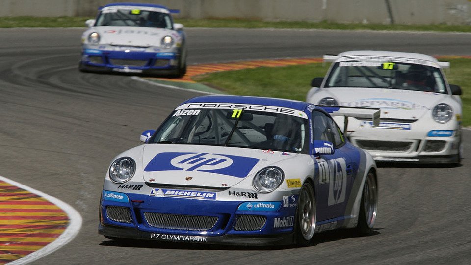 Uwe Alzen darf morgen von der bestmöglichen Position aus in das Rennen gehen., Foto: Porsche