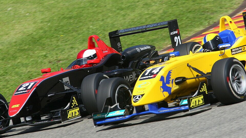 Michael Klein auf dem Weg nach vorne, Foto: F3 EuroSeries Michael Klein auf dem Weg nach vorne, Foto: F3 EuroSeries
