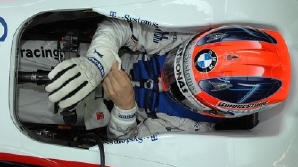 Robert Kubica ist noch unbesorgt, Foto: BMW Sauber F1 Team