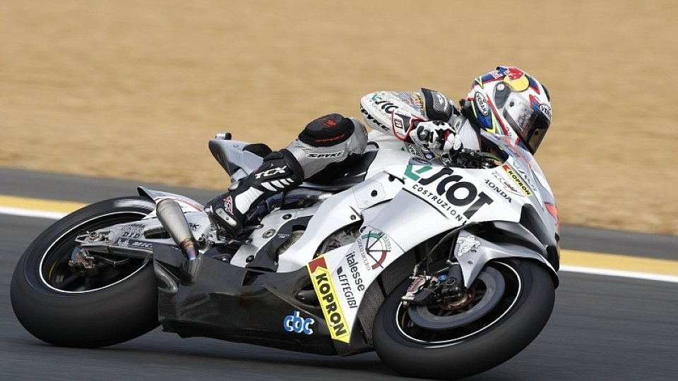 Bei Andrea Dovizioso lief es noch nicht so rund, Foto: Honda