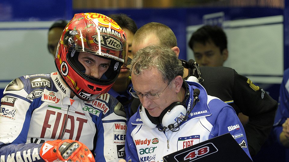 Jorge Lorenzo ist nicht in Bestform, Foto: Fiat Yamaha