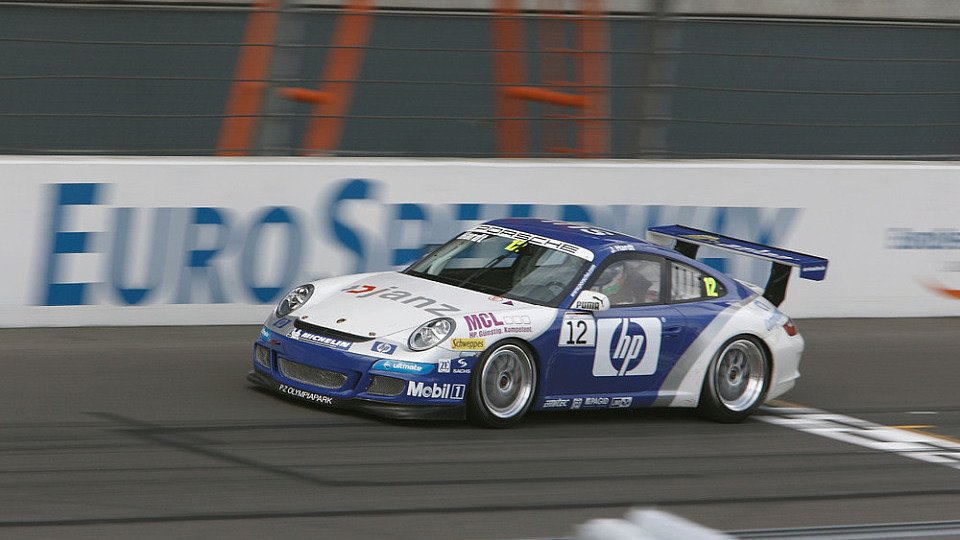 Jörg Hardt siegte am EuroSpeedway., Foto: Porsche