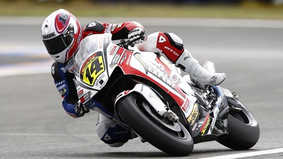 Randy de Puniet hatte es nicht einfach, Foto: Honda