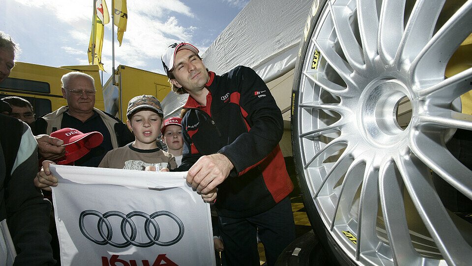 Markus Winkelhoch weiß mit den Fananstürmen umzugehen., Foto: Audi