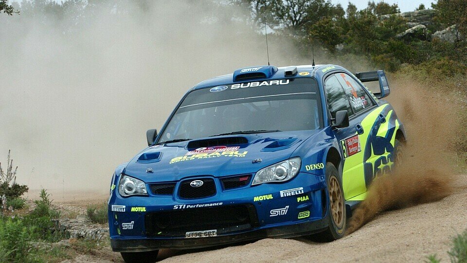 Der Impreza WRC 2007 geht in Rente., Foto: Sutton