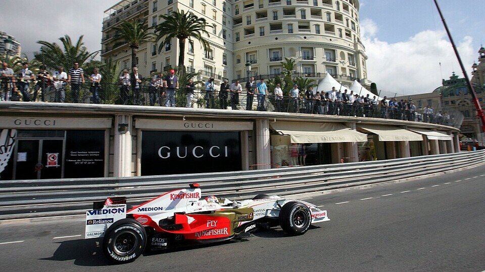 In Monaco kann jeder Fehler das Ende bedeuten., Foto: Sutton