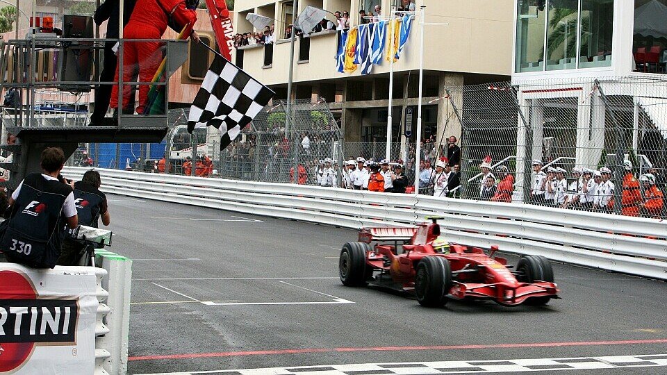 Der damals noch rote Felipe Massa hat Feierabend beim Monaco GP 2008, Foto: Sutton