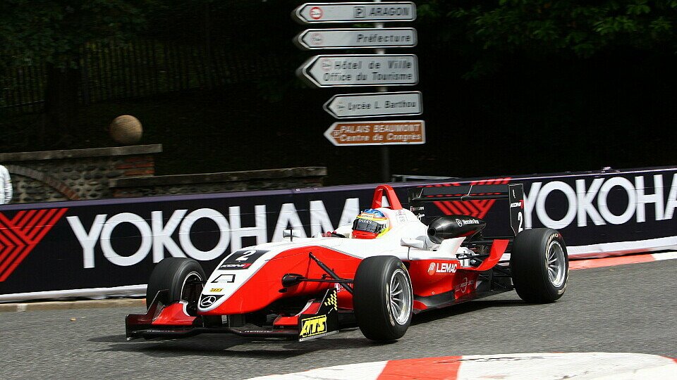 James Jakes meisterte das schwierige Rennen in Pau am besten., Foto: F3 EuroSeries
