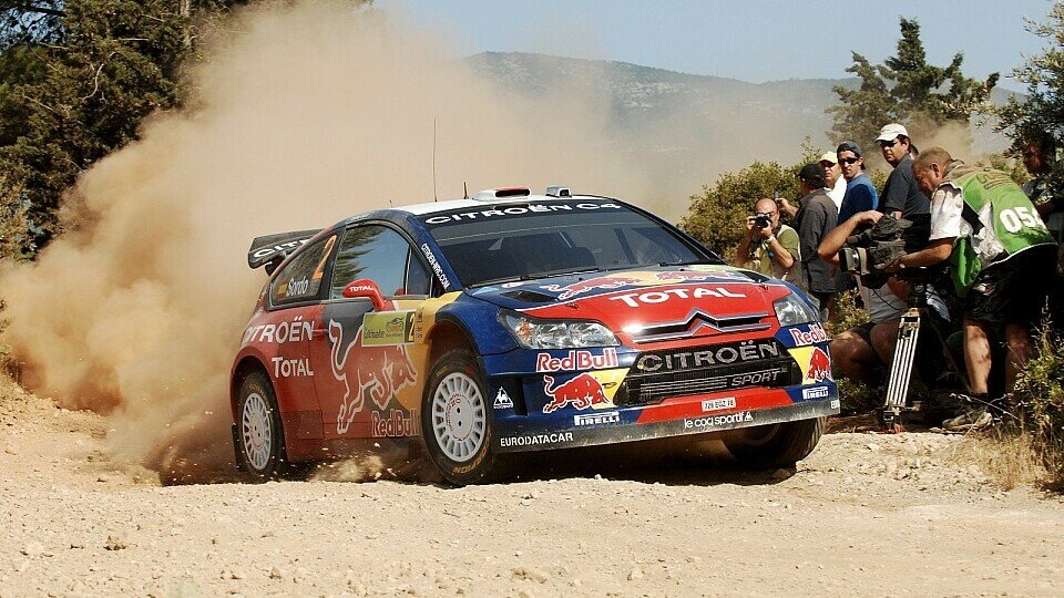 Sébastien Loeb konnte die Rallye Griechenland 2008 für sich entscheiden., Foto: Sutton