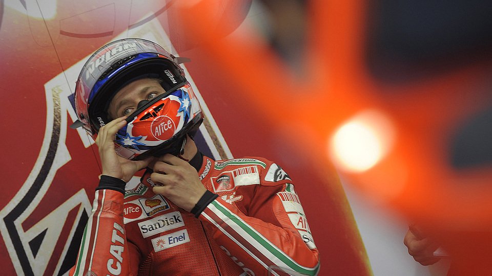 Für Steve Jenkner hat Casey Stoner leichte Vorteile, Foto: Ducati