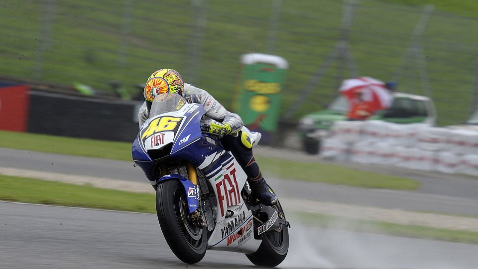 Valentino Rossi ist Donington-Liebhaber, Foto: Fiat Yamaha