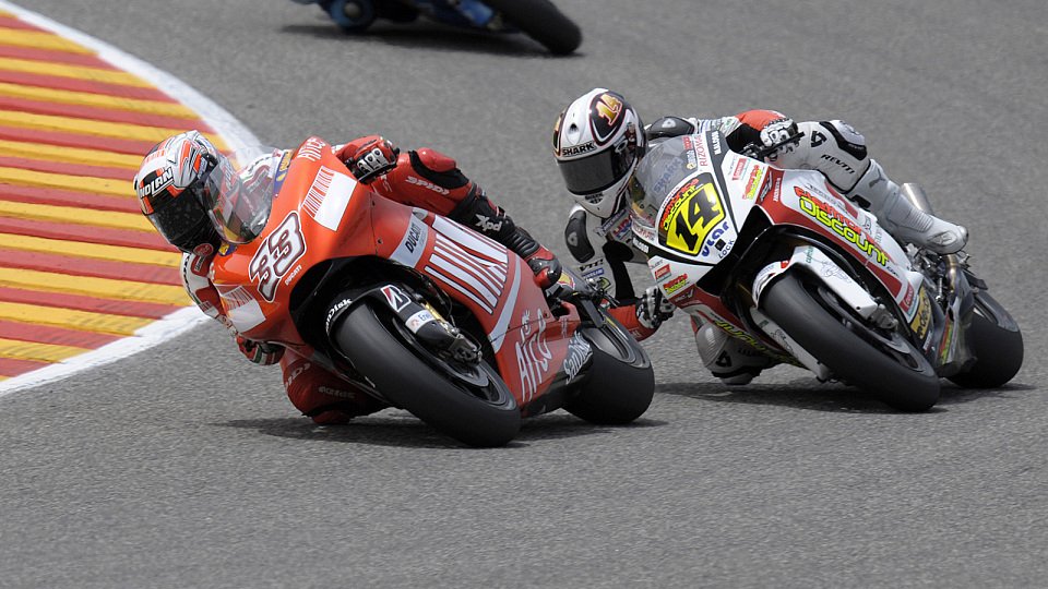 Marco Melandri kommt nicht mit der Ducati klar, Foto: Ducati