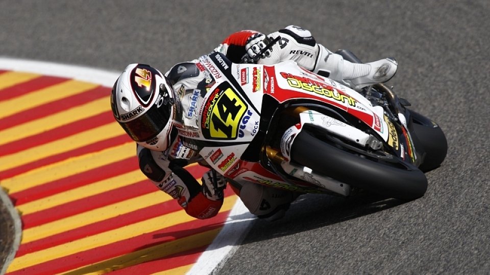 Randy de Puniet legte es hin - er weiß nur nicht warum., Foto: Honda