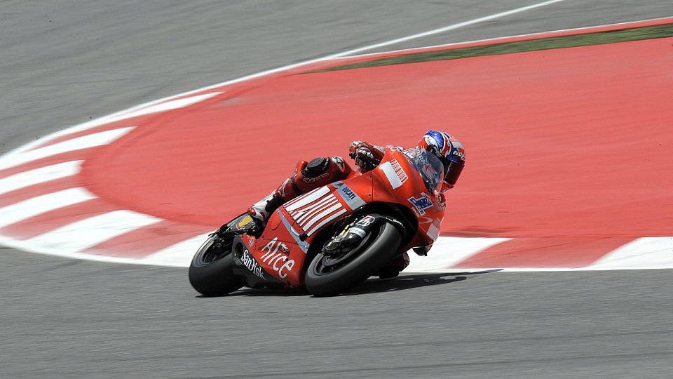 Casey Stoner setzte sich durch, Foto: Ducati