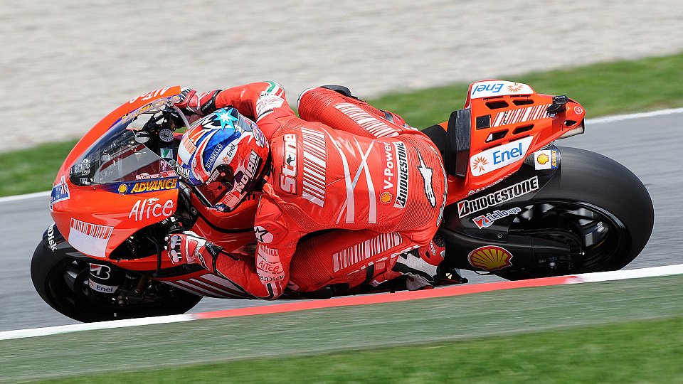 Casey Stoner hat sogar zwei gute Setups, Foto: Ducati