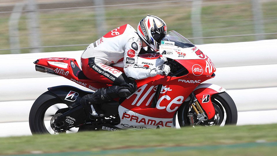 Sylvain Guintoli wollte sogar noch mehr, Foto: Alice Team