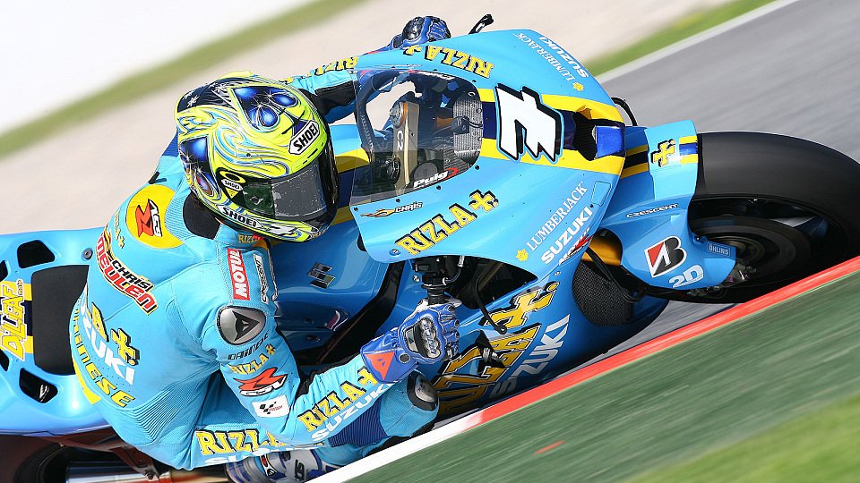 Chris Vermeulen kam nur in Reihe drei, Foto: Rizla Suzuki