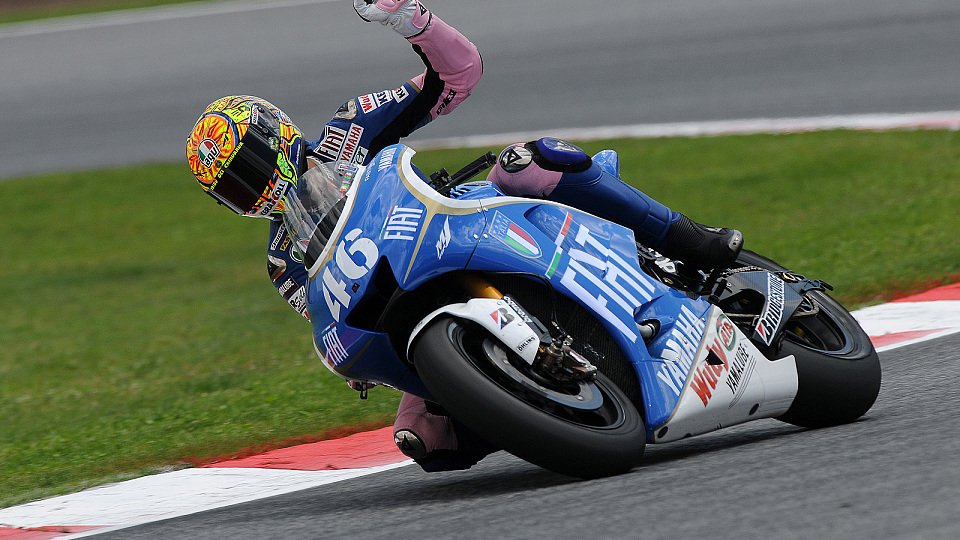 Rossi freut sich auf die EM - und auf das Rennen, Foto: Fiat Yamaha Rossi freut sich auf die EM - und auf das Rennen, Foto: Fiat Yamaha