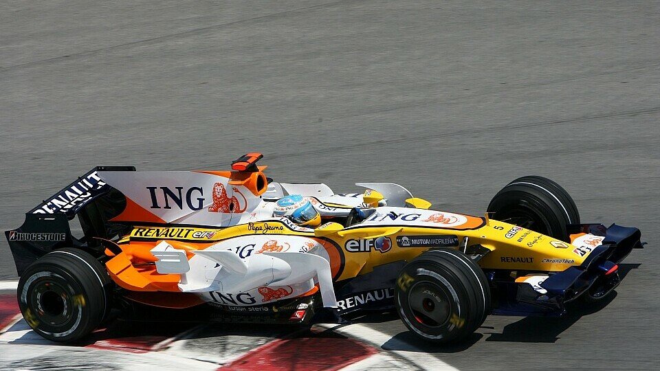 Auch Alonso kämpfte mit der Strecke, Foto: Sutton
