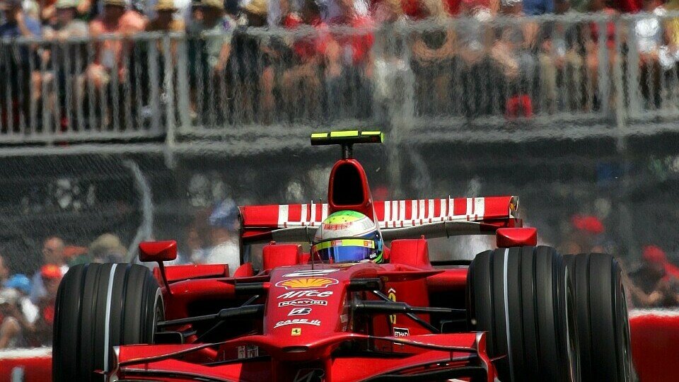 Felipe Massa hatte trotz Platz fünf auch etwas Spaß, Foto: Sutton