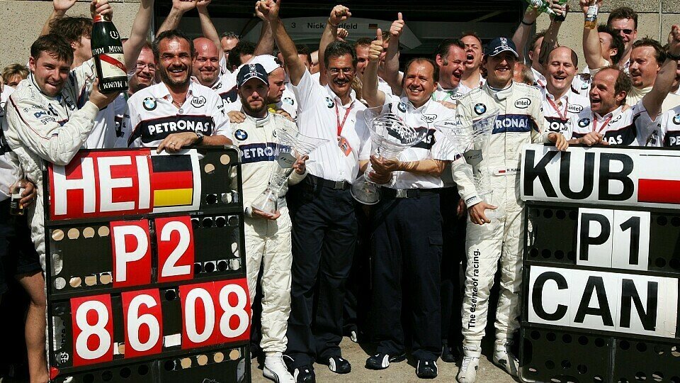 BMW Sauber feierte 2008 in Kanada den ersten Sieg der Teamgeschichte., Foto: Sutton