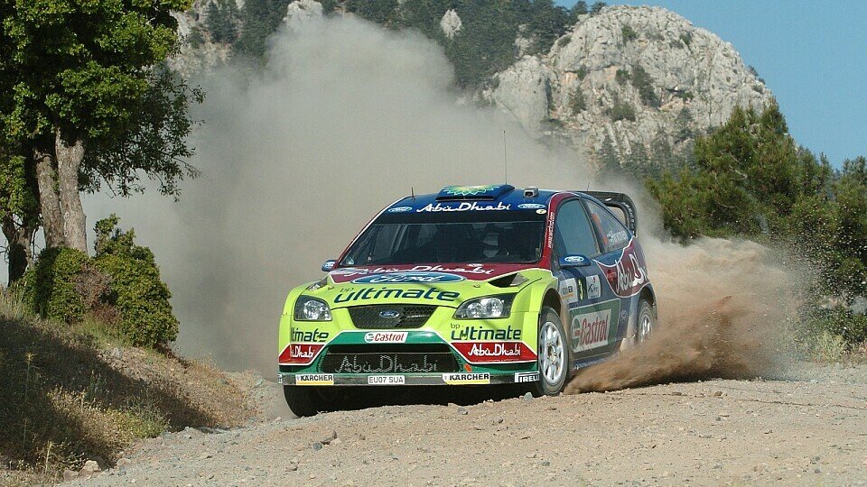 Im Jahr 2008 siegte Mikko Hirvonen bei der Rallye Türkei., Foto: Hardwick/Sutton