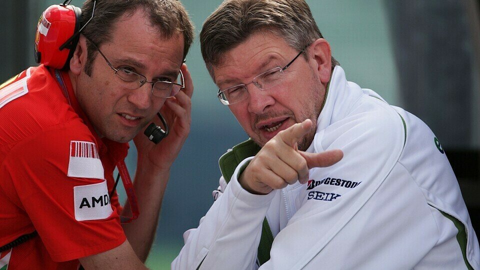 Geheimverhandlungen mit Ross Brawn? Soll er 2009 für Ferrari fahren?, Foto: Sutton