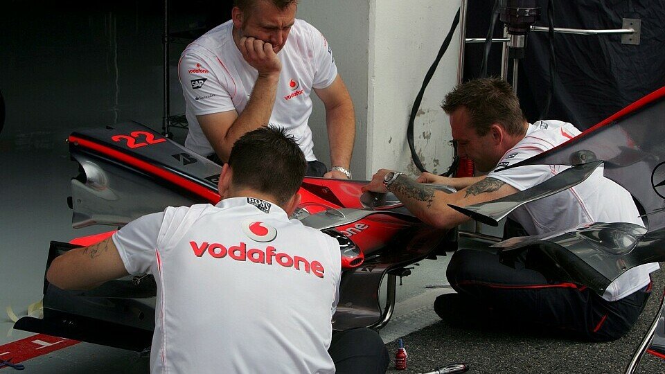 Bei McLaren grübelte man 2008 lange, fand dann aber wohl doch noch den Fehler und Hamilton wurde Weltmeister, Foto: Sutton